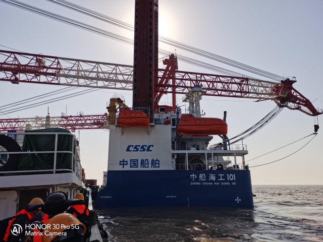 33 中船海工101大連莊河海上風(fēng)電安裝項目 (1) - 艾克森換熱器案例圖片