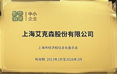 24/07/22 艾克森榮獲上?！皩＞匦隆睋Q熱設備企業(yè)證書，持續(xù)引領板式換熱行業(yè)與系統(tǒng)集成機組的創(chuàng)新發(fā)展