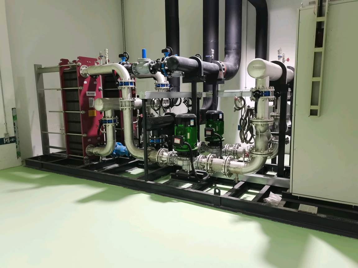 O . 某工藝水冷卻機組-3 - 艾克森換熱器案例圖片