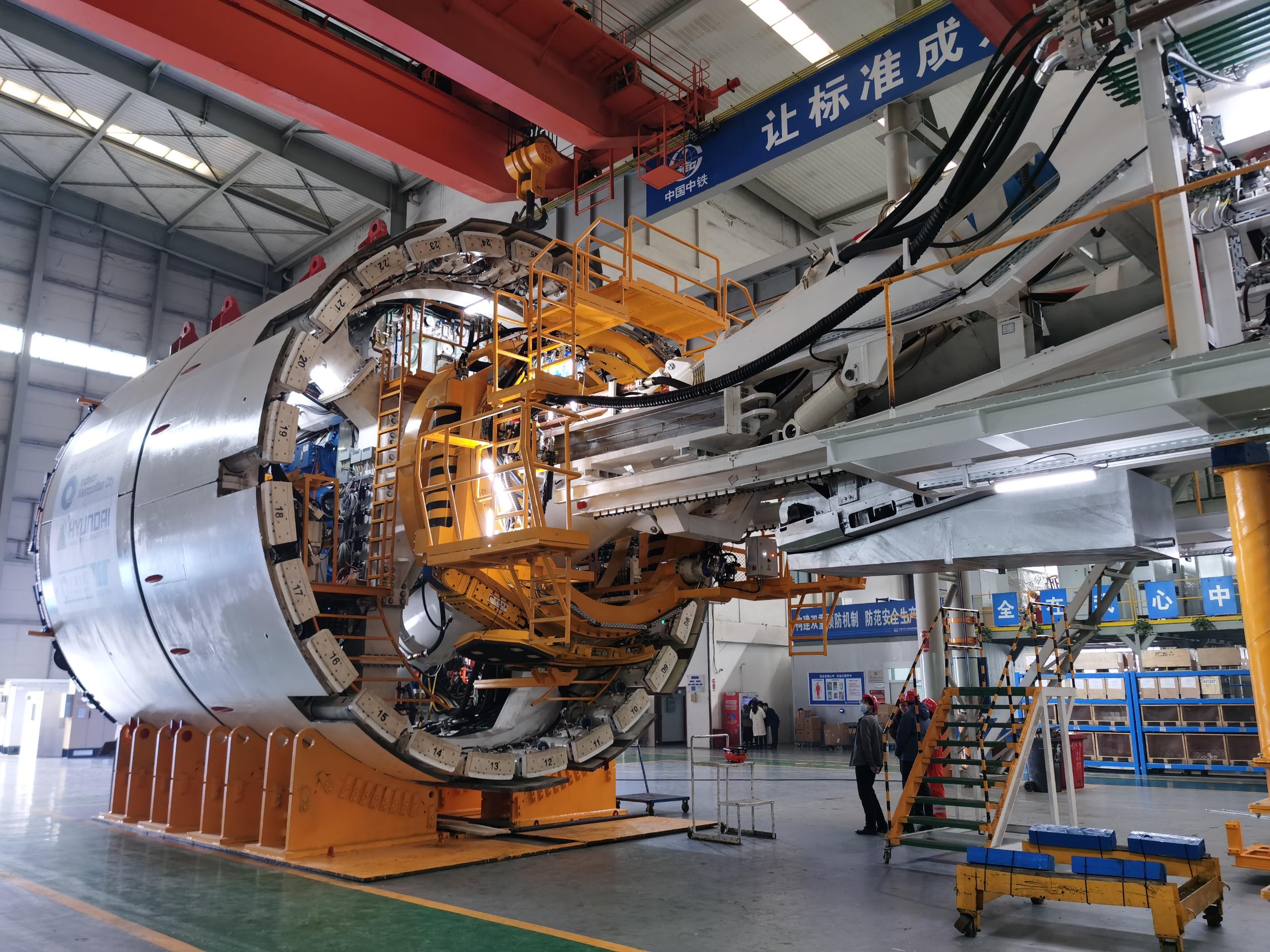 H . 河南中鐵盾構(gòu)裝備工程-1 - 艾克森換熱器案例圖片